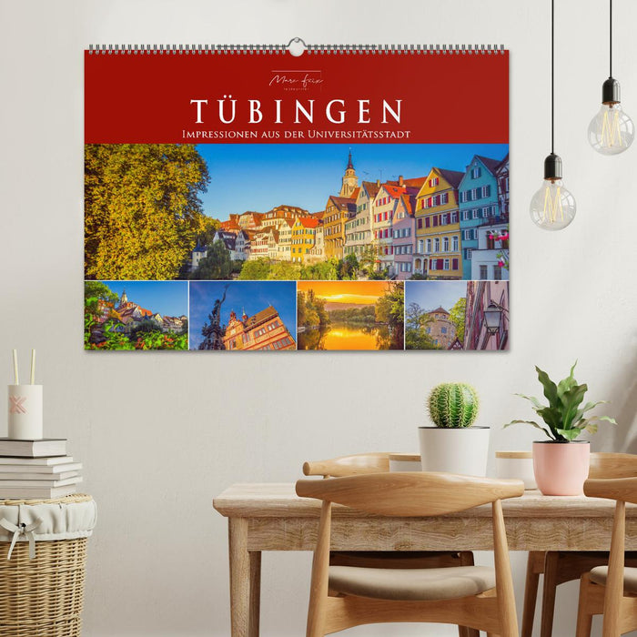 Tübingen - Impressionen aus der Universitätsstadt (CALVENDO Wandkalender 2025)