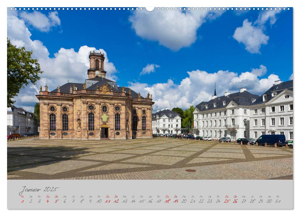 Saarland Weltkulturerbe und Wein (CALVENDO Wandkalender 2025)