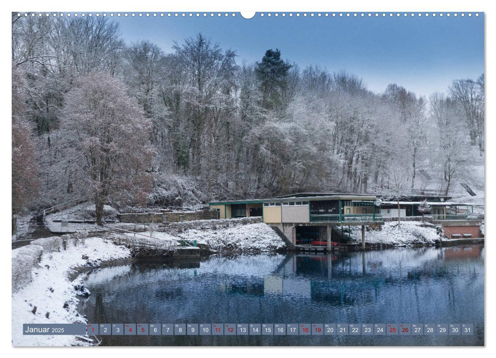 Des Kraichgaus schönste Seen (CALVENDO Wandkalender 2025)