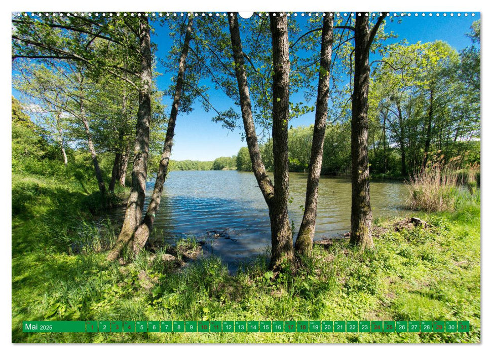 Des Kraichgaus schönste Seen (CALVENDO Wandkalender 2025)