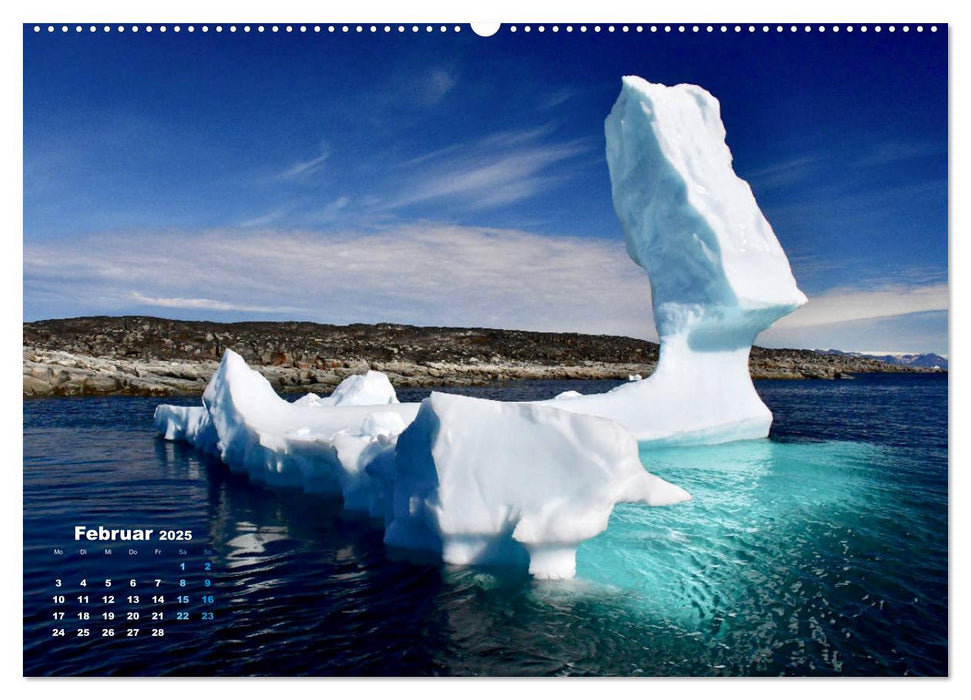 Eisbergzauber (CALVENDO Premium Wandkalender 2025)