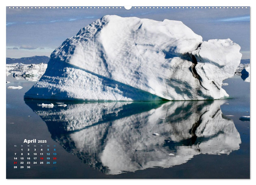 Eisbergzauber (CALVENDO Premium Wandkalender 2025)