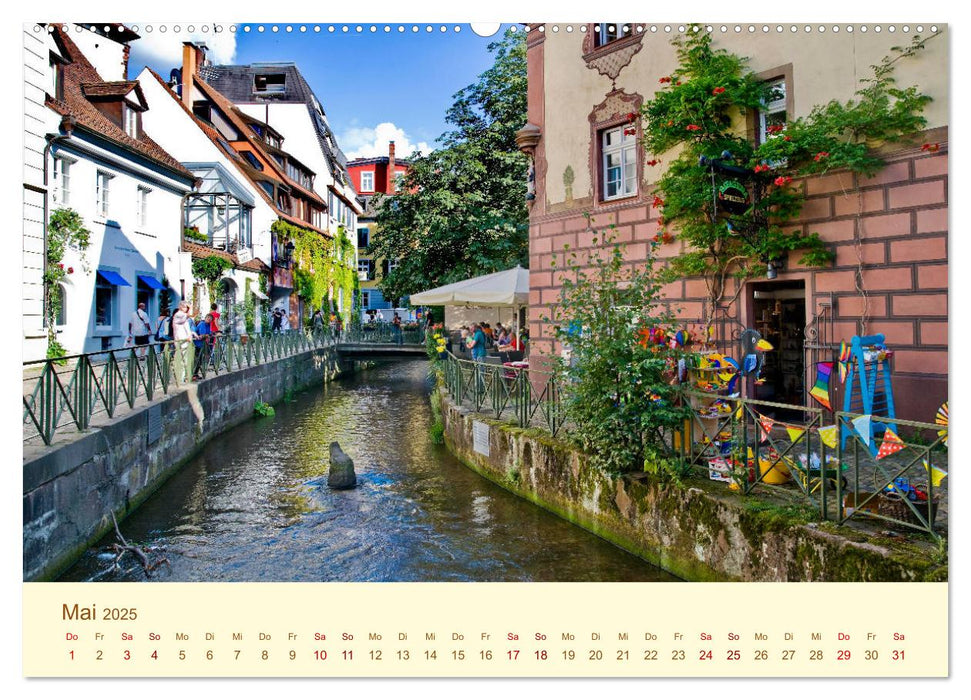 Freiburg Perle im Breisgau (CALVENDO Premium Wandkalender 2025)