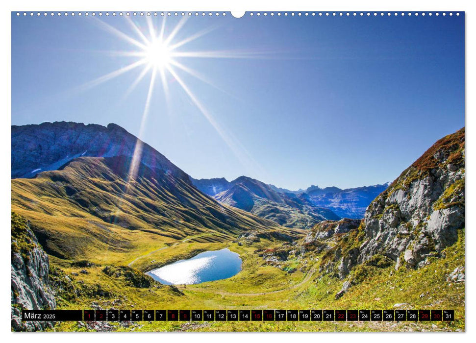 Wunderschönes Lechtal (CALVENDO Premium Wandkalender 2025)