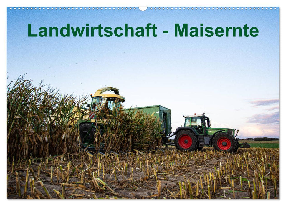 Landwirtschaft - Maisernte (CALVENDO Wandkalender 2025)