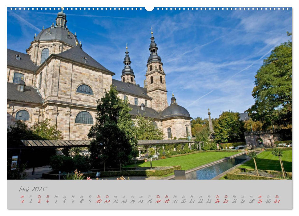 Fulda Kleinod zwischen Rhön und Vogelsberg (CALVENDO Premium Wandkalender 2025)