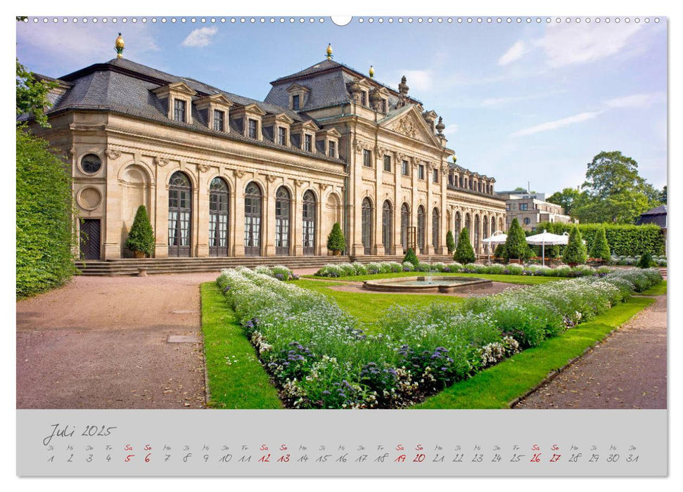 Fulda Kleinod zwischen Rhön und Vogelsberg (CALVENDO Premium Wandkalender 2025)