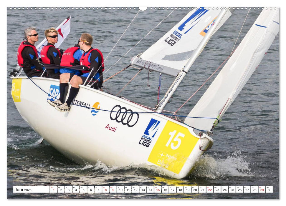 Wassersport - Meer und Strand (CALVENDO Premium Wandkalender 2025)