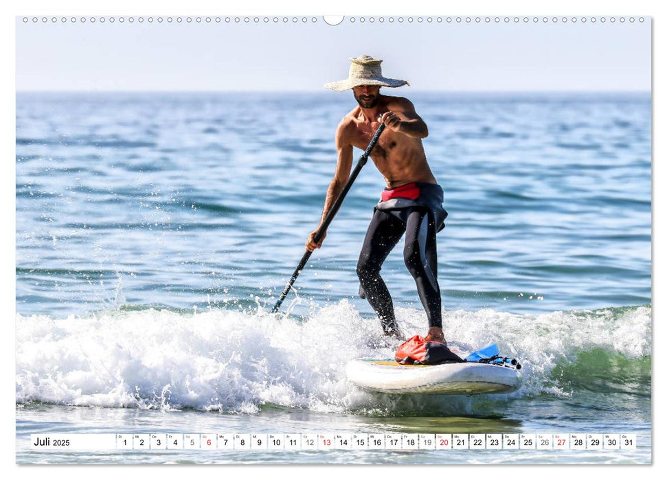 Wassersport - Meer und Strand (CALVENDO Premium Wandkalender 2025)