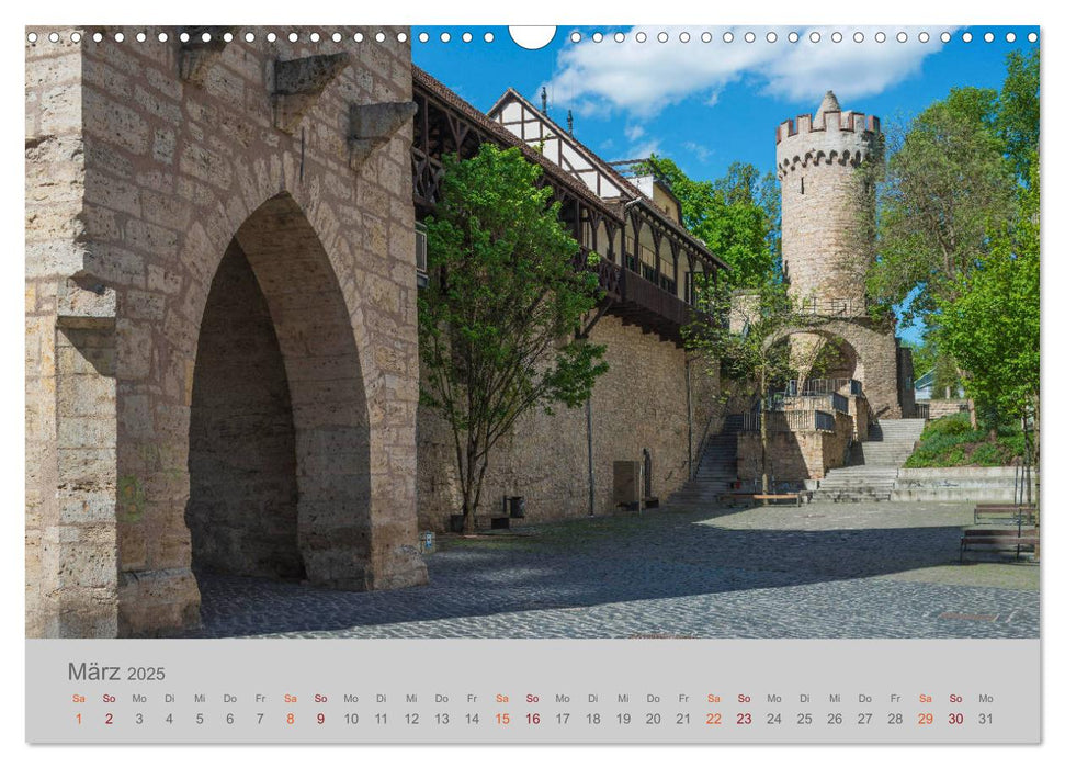 Jena Universitätstadt an der Saale (CALVENDO Wandkalender 2025)