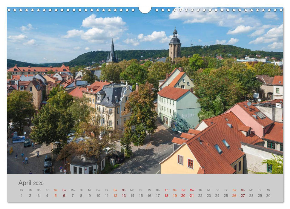 Jena Universitätstadt an der Saale (CALVENDO Wandkalender 2025)