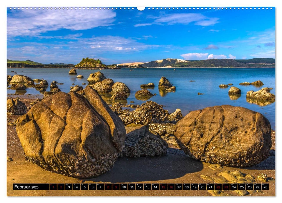 Neuseeland - Paradies Nordinsel (CALVENDO Premium Wandkalender 2025)