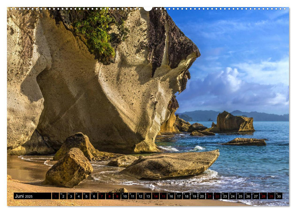 Neuseeland - Paradies Nordinsel (CALVENDO Premium Wandkalender 2025)