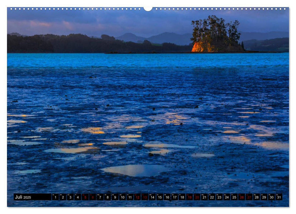 Neuseeland - Paradies Nordinsel (CALVENDO Premium Wandkalender 2025)