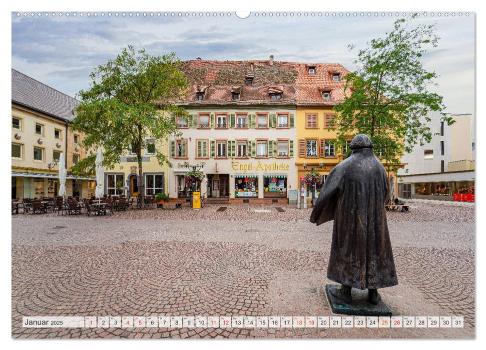 Landau in der Pfalz Impressionen (CALVENDO Premium Wandkalender 2025)