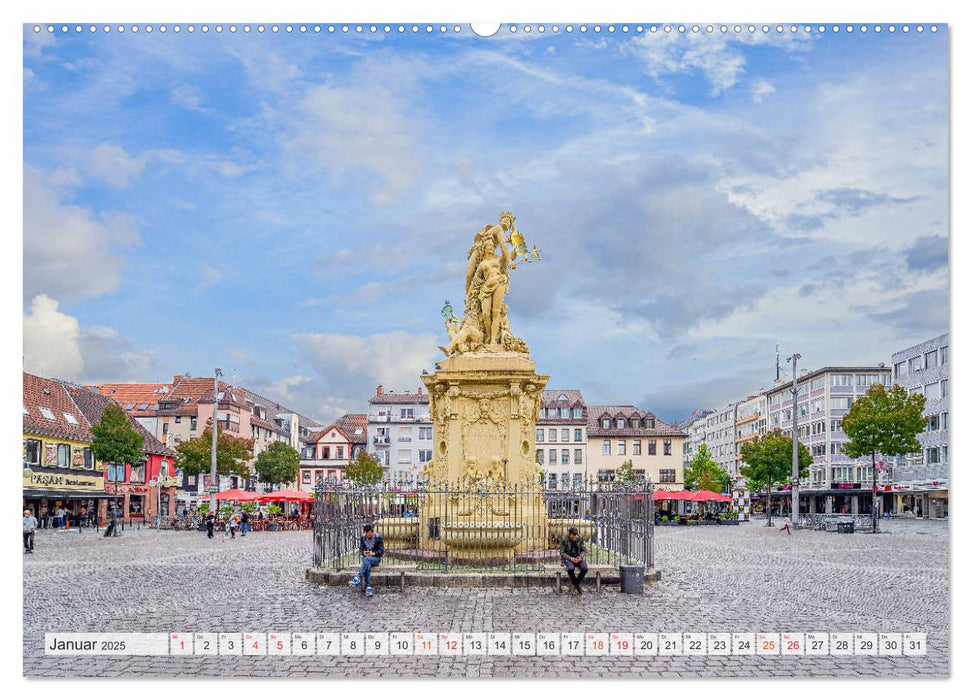 Mannheim Impressionen (CALVENDO Premium Wandkalender 2025)