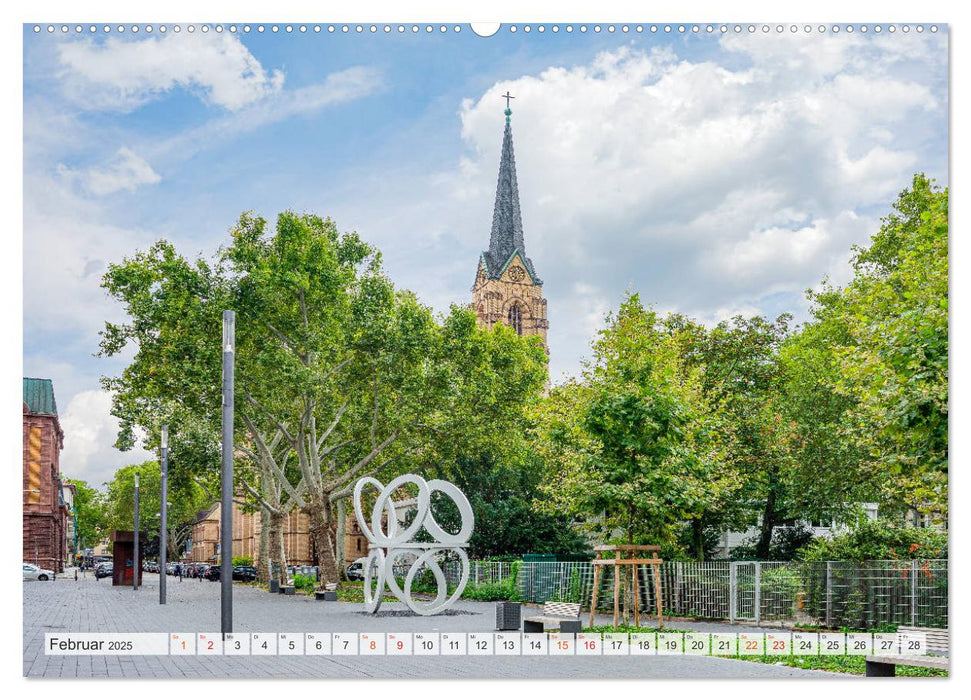 Mannheim Impressionen (CALVENDO Premium Wandkalender 2025)