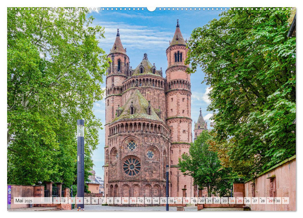 Worms Impressionen (CALVENDO Premium Wandkalender 2025)