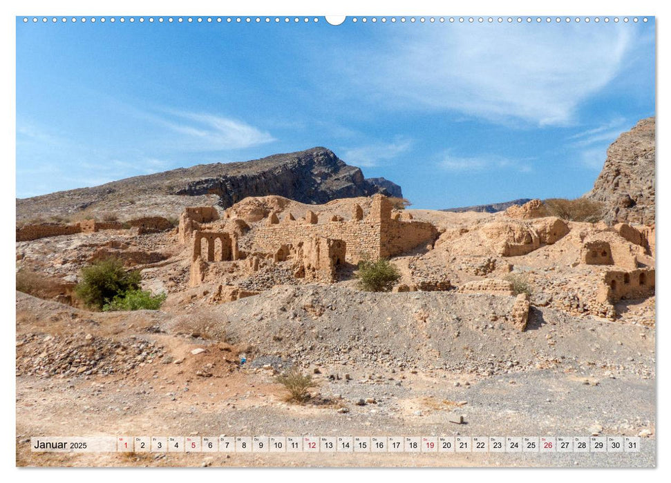 Historischer Oman (CALVENDO Premium Wandkalender 2025)