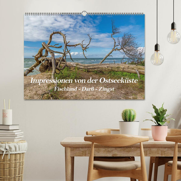 Impressionen von der Ostsee Fischland-Darß-Zingst (CALVENDO Wandkalender 2025)