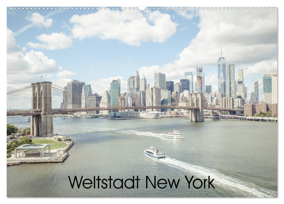 Weltstadt New York (CALVENDO Wandkalender 2025)