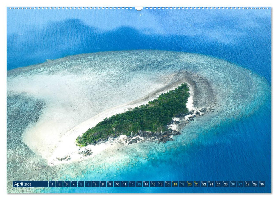 Great Barrier Reef und die Whitsundays (CALVENDO Premium Wandkalender 2025)