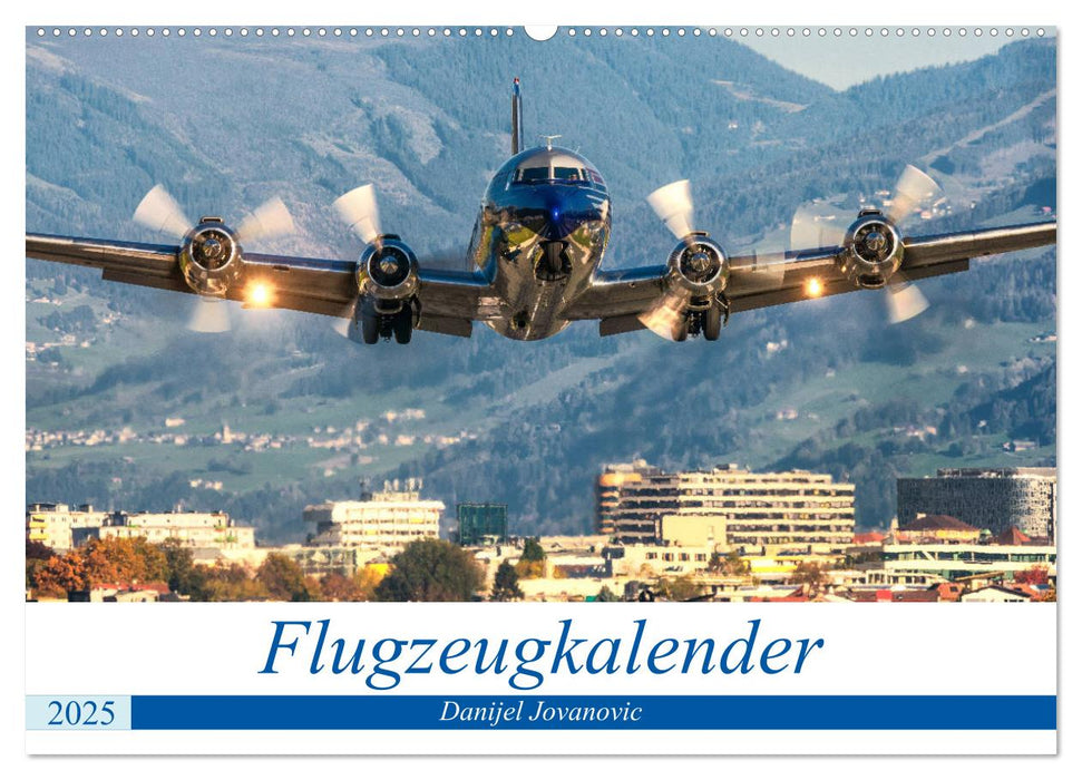 Flugzeugkalender (CALVENDO Wandkalender 2025)