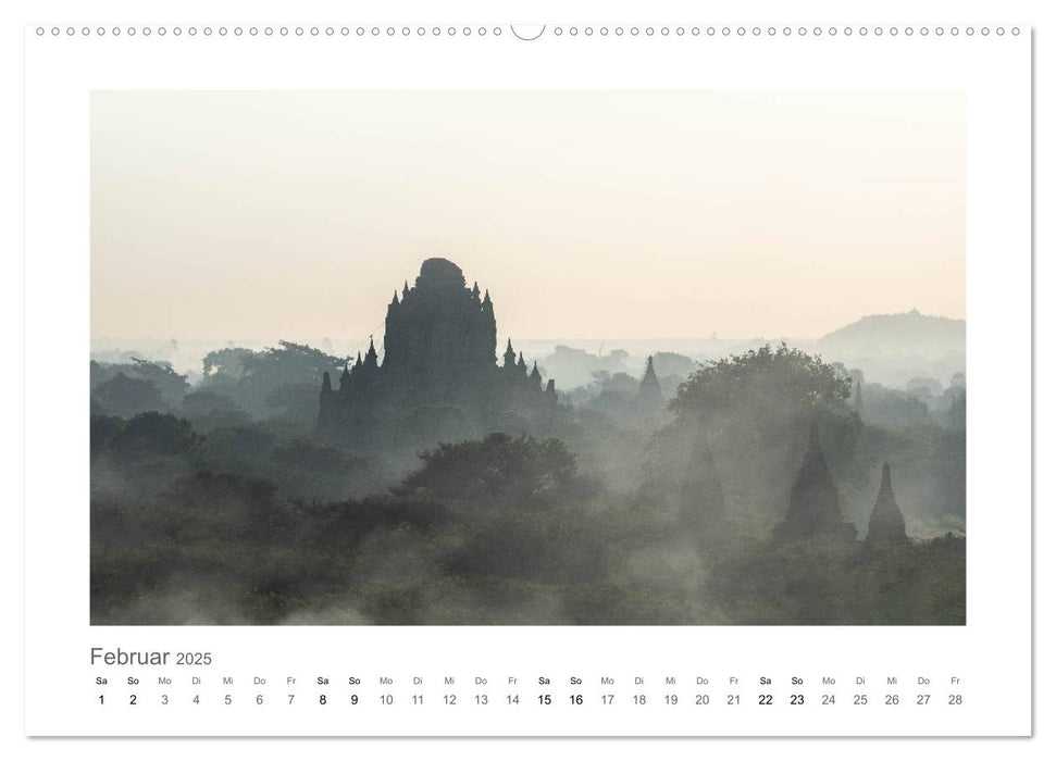 Myanmar - ein echter Blickfang (CALVENDO Premium Wandkalender 2025)