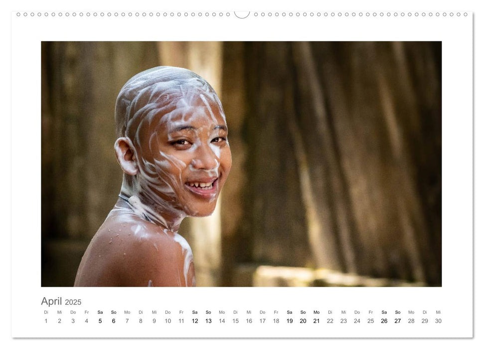 Myanmar - ein echter Blickfang (CALVENDO Premium Wandkalender 2025)