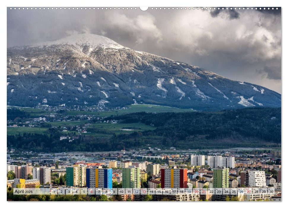 Innsbruck - Hauptstadt der Alpen (CALVENDO Premium Wandkalender 2025)