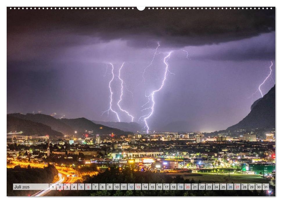 Innsbruck - Hauptstadt der Alpen (CALVENDO Premium Wandkalender 2025)