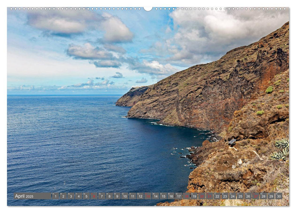 Urlaub auf La Palma (CALVENDO Premium Wandkalender 2025)