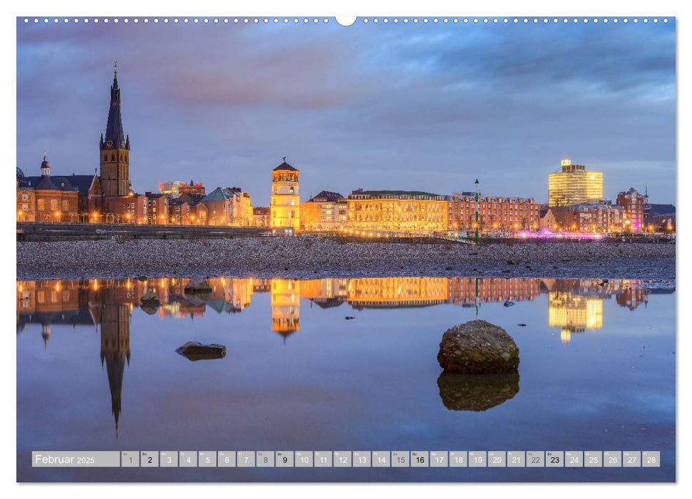 Wunderschönes Düsseldorf (CALVENDO Premium Wandkalender 2025)