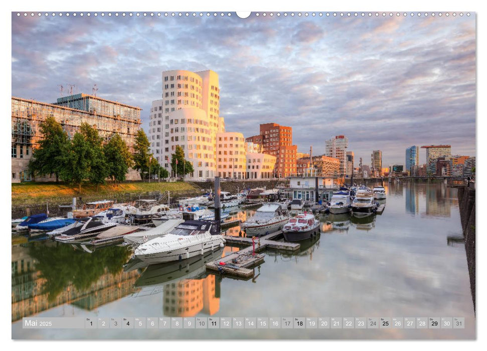 Wunderschönes Düsseldorf (CALVENDO Premium Wandkalender 2025)