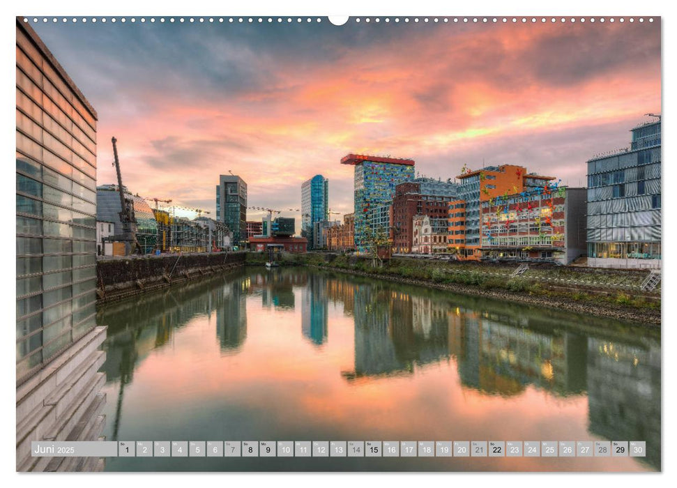 Wunderschönes Düsseldorf (CALVENDO Premium Wandkalender 2025)