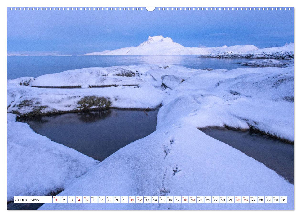 Grönland - Atem der Arktis (CALVENDO Wandkalender 2025)