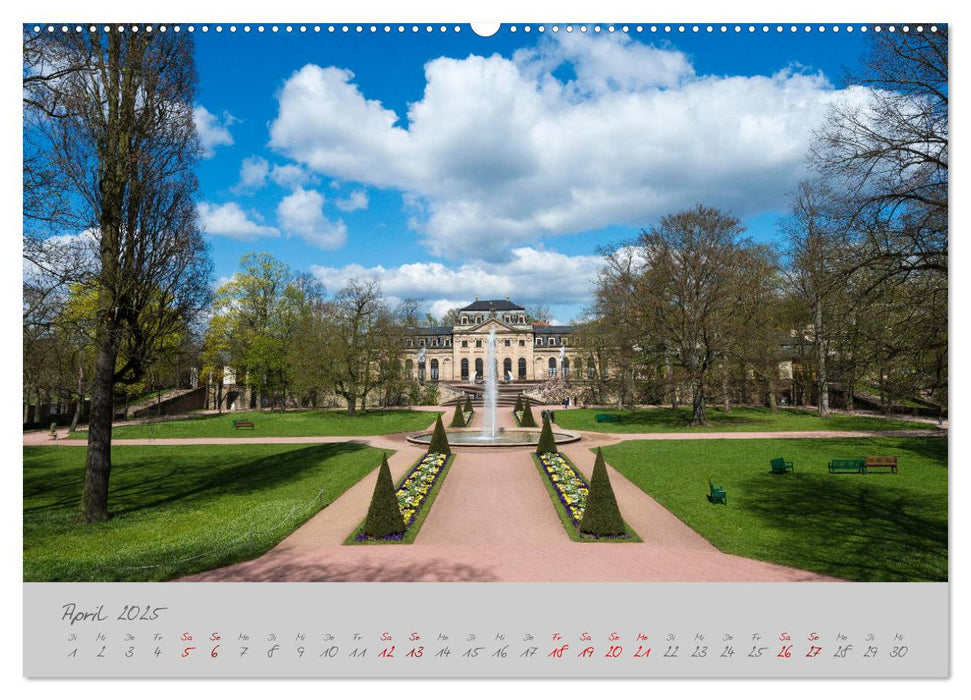 Fulda Kleinod zwischen Rhön und Vogelsberg (CALVENDO Wandkalender 2025)