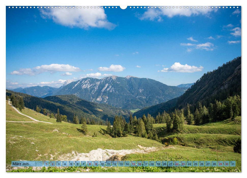 Urlaub in den Tiroler Bergen - Karwendel und Rofangebirge (CALVENDO Premium Wandkalender 2025)