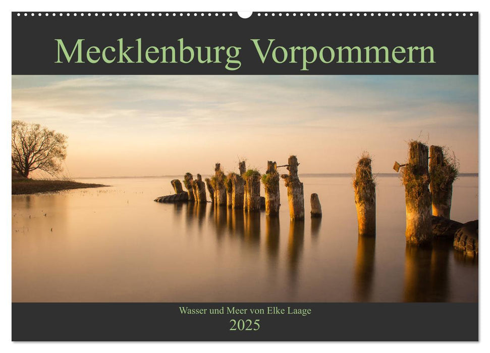 Mecklenburg Vorpommern - Wasser und Meer (CALVENDO Wandkalender 2025)