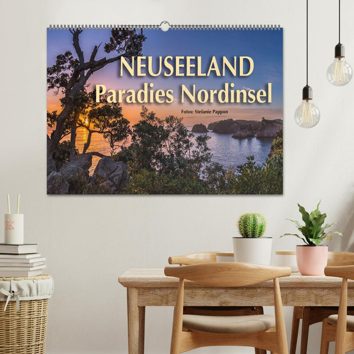 Neuseeland - Paradies Nordinsel (CALVENDO Wandkalender 2025)