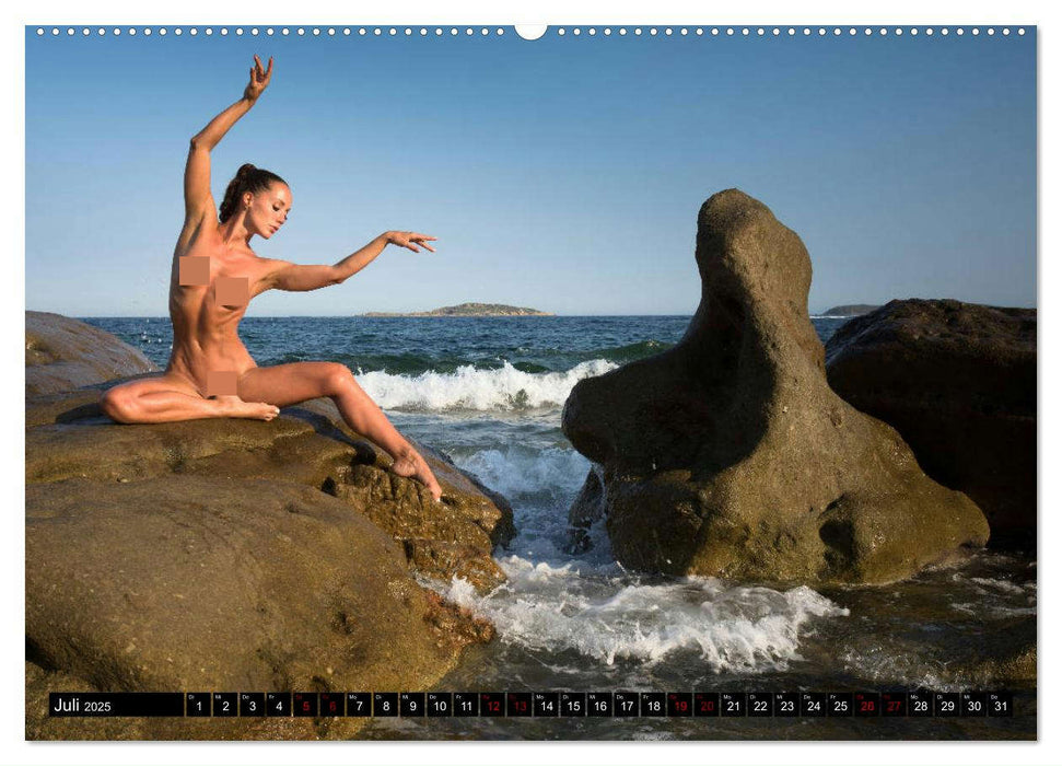 Aktfotografie in der Natur (CALVENDO Premium Wandkalender 2025)