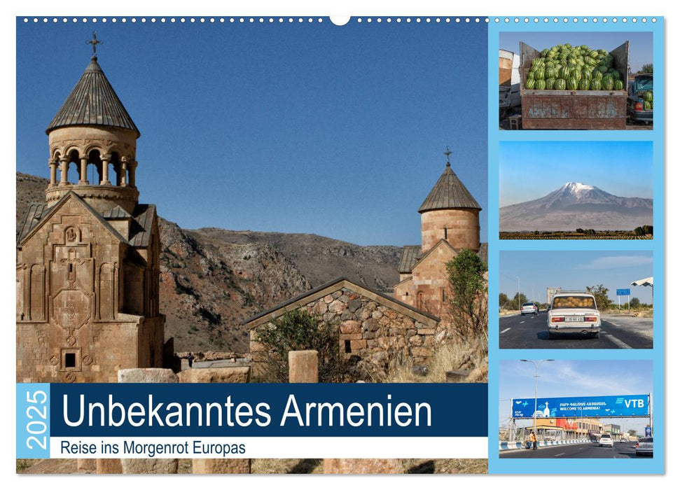 Unbekanntes Armenien (CALVENDO Wandkalender 2025)