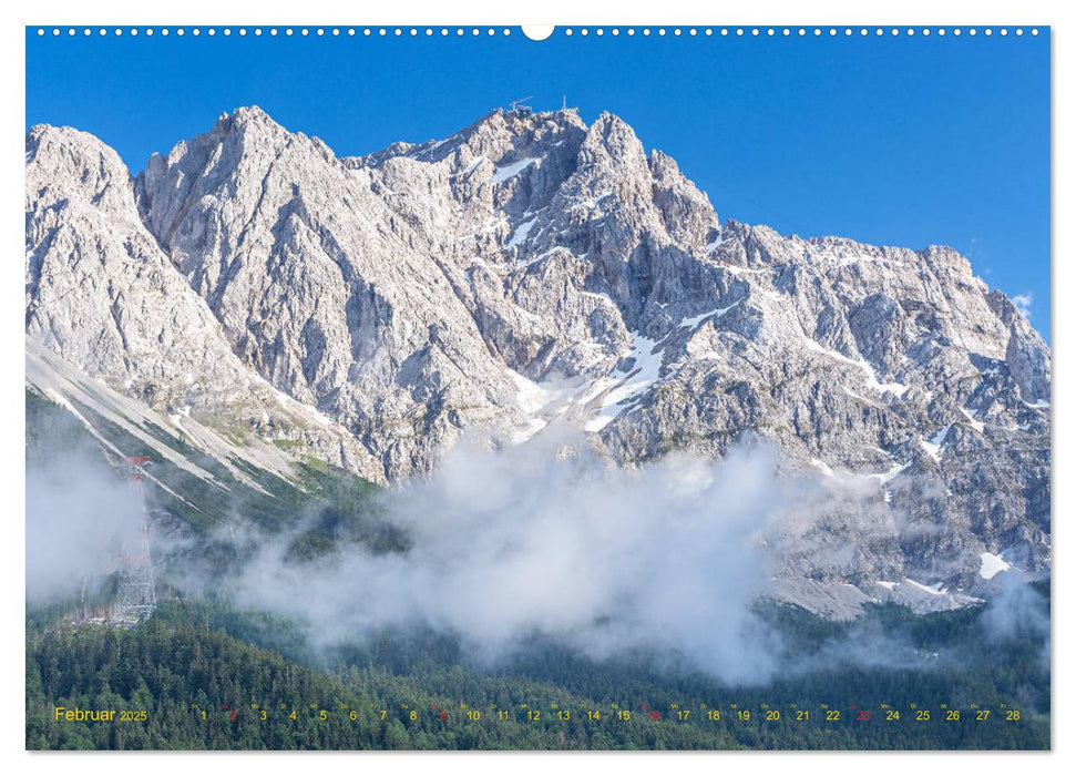 Rundgang um den Eibsee (CALVENDO Premium Wandkalender 2025)