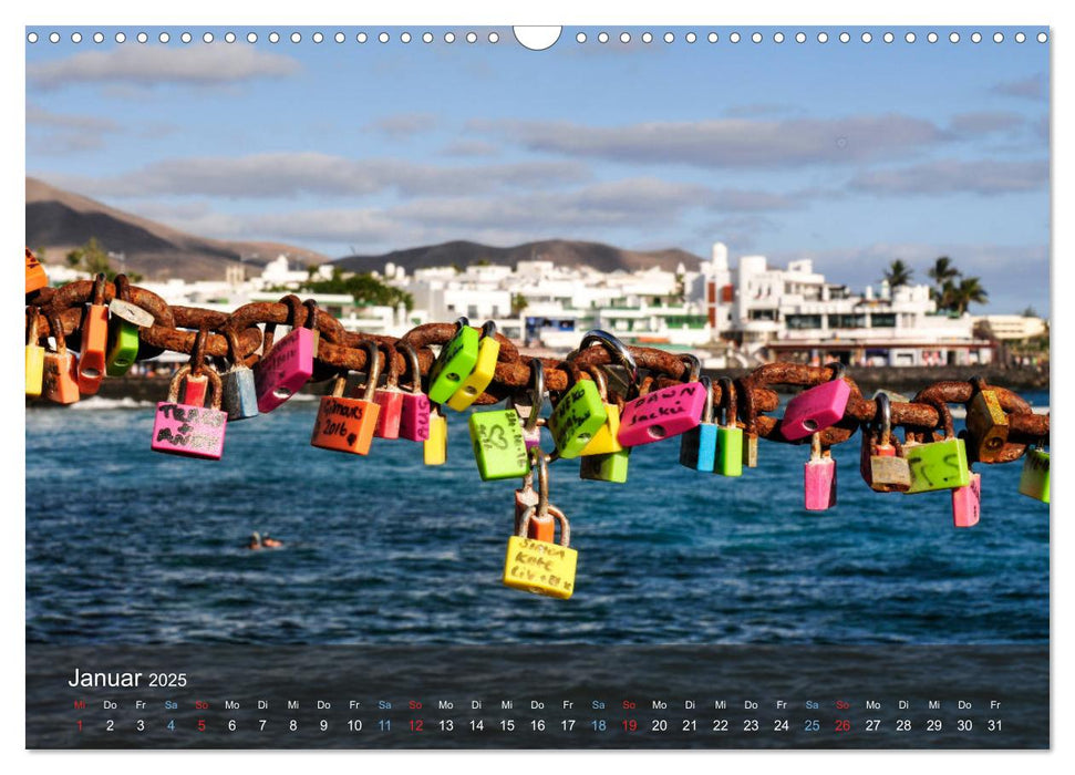 Lanzarote - Trauminsel vor Afrika (CALVENDO Wandkalender 2025)