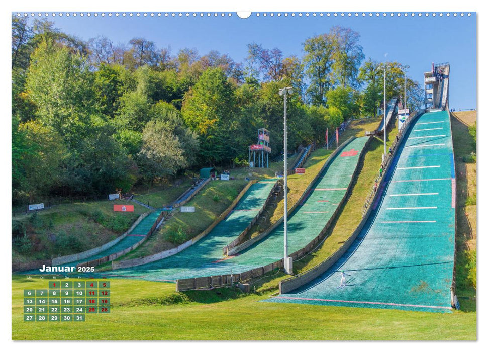 Ein Sommertag in Bad Freienwalde (CALVENDO Premium Wandkalender 2025)