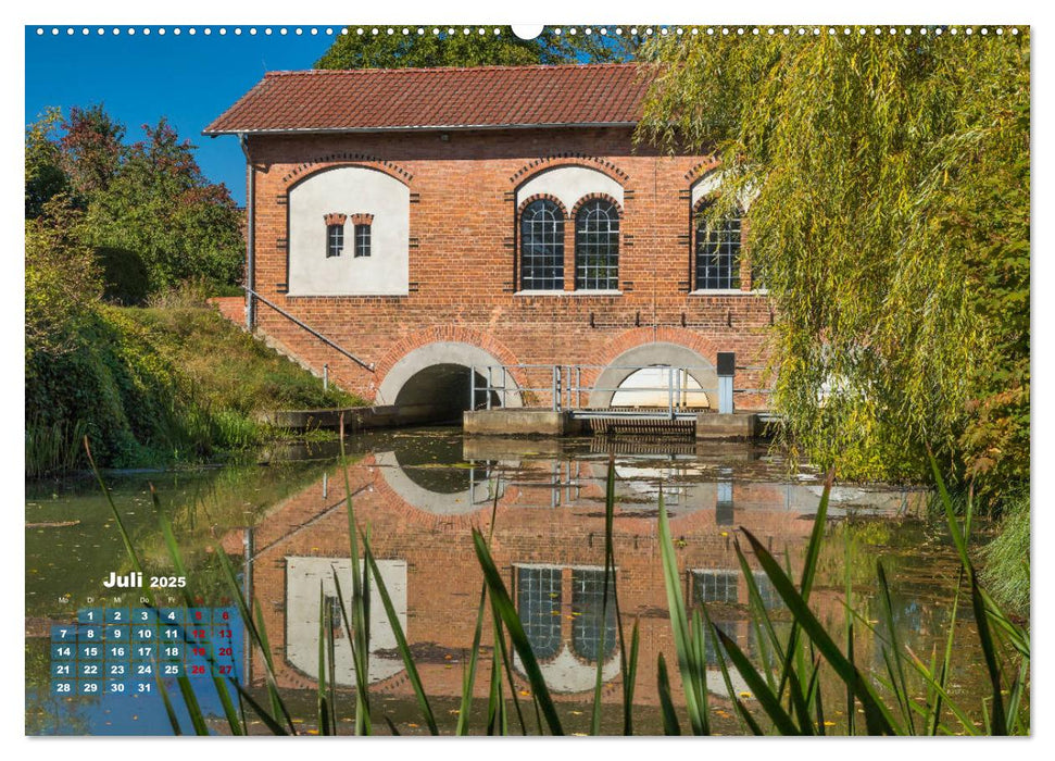 Ein Sommertag in Bad Freienwalde (CALVENDO Premium Wandkalender 2025)