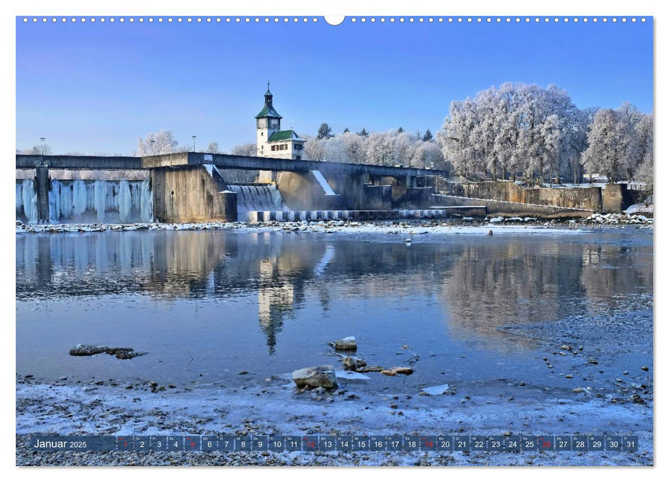 Augsburg - Stadt des Wassers zwischen Lech und Wertach (CALVENDO Premium Wandkalender 2025)