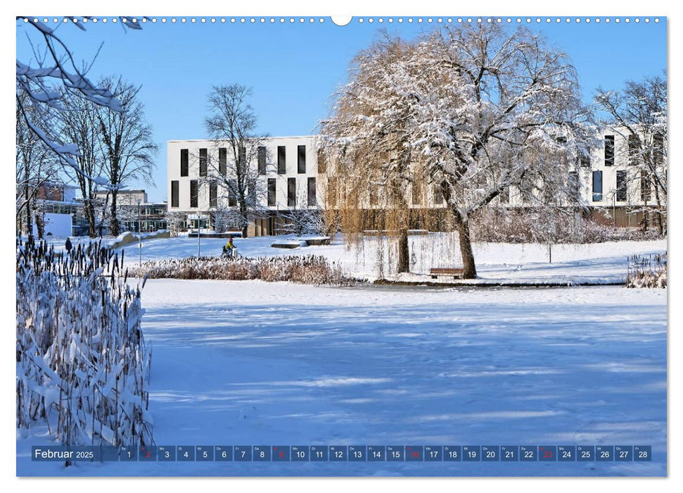 Augsburg - Stadt des Wassers zwischen Lech und Wertach (CALVENDO Premium Wandkalender 2025)