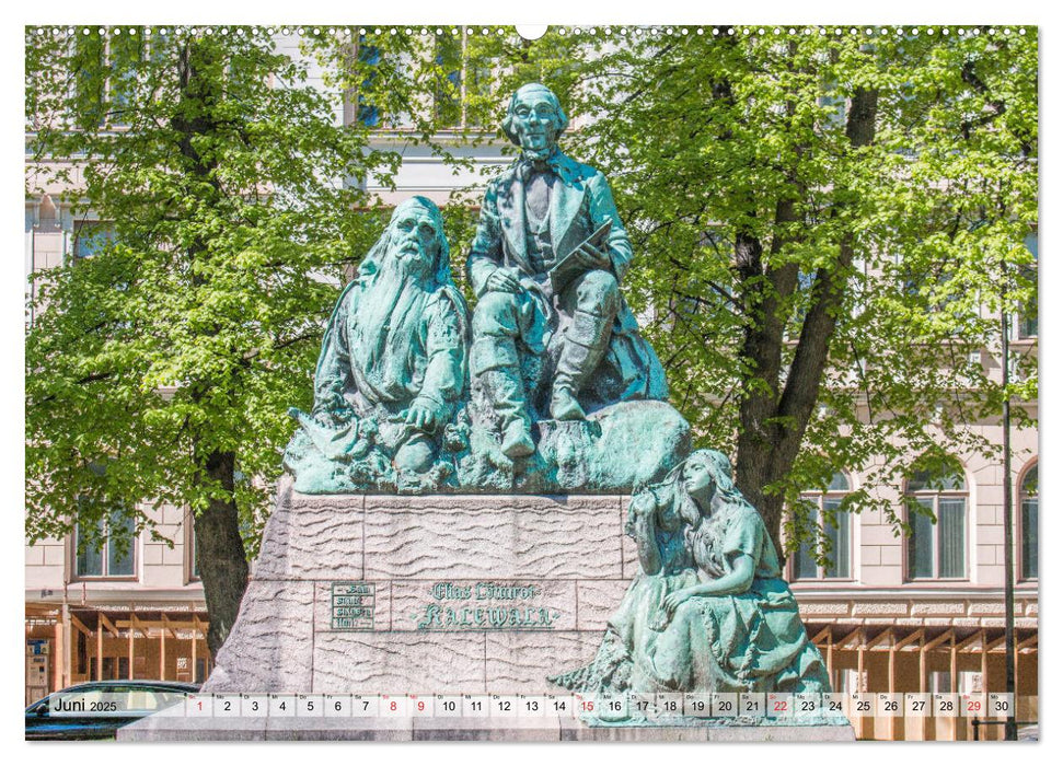 Helsinki - Wunderschöne Ostseemetropole (CALVENDO Wandkalender 2025)