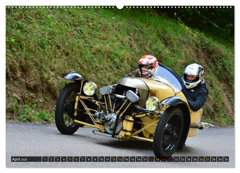 OLDTIMER BERGRENNEN - Historische Boliden (CALVENDO Premium Wandkalender 2025)